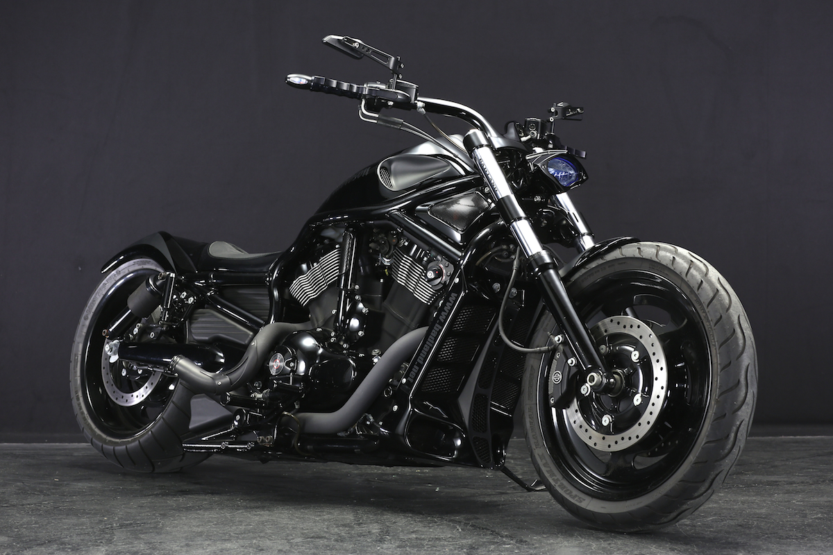 Harley Davidson 07 Vrscdx Custom Glam Bad Land