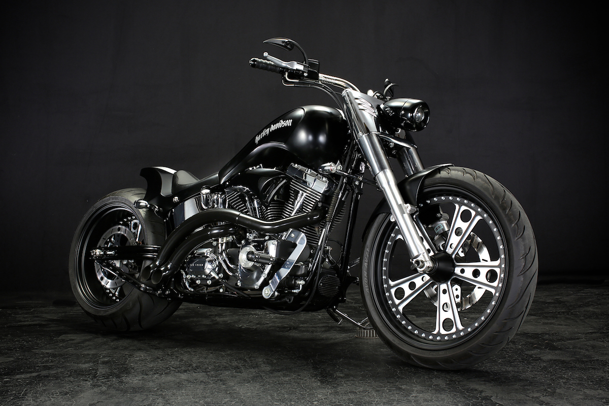 2010 TC FAT BOY 300 WIDE TIRE CUSTOM | BAD LAND