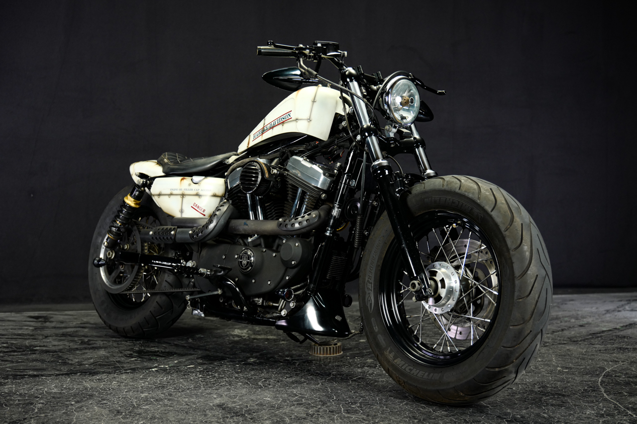 FOR SALE ] : 2012 SPORTSTER XL1200X 48 フル・カスタム | BAD LAND